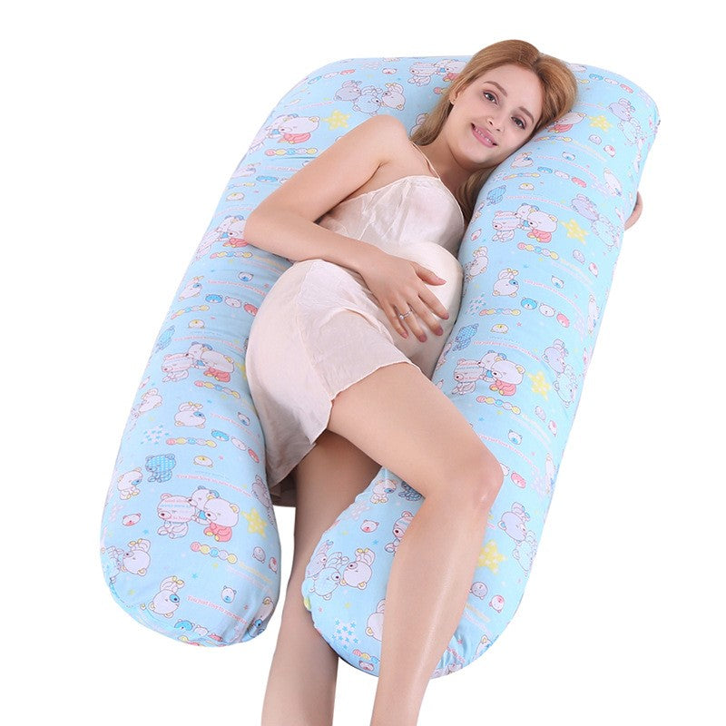 Multifunctional U-shaped waist pillow for pregnant women