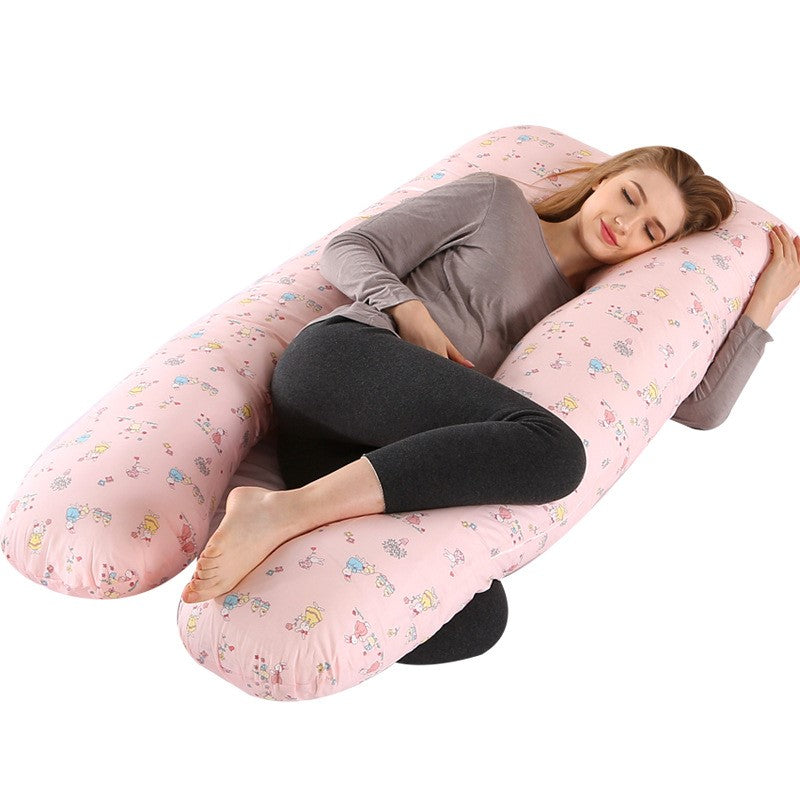 Multifunctional U-shaped waist pillow for pregnant women