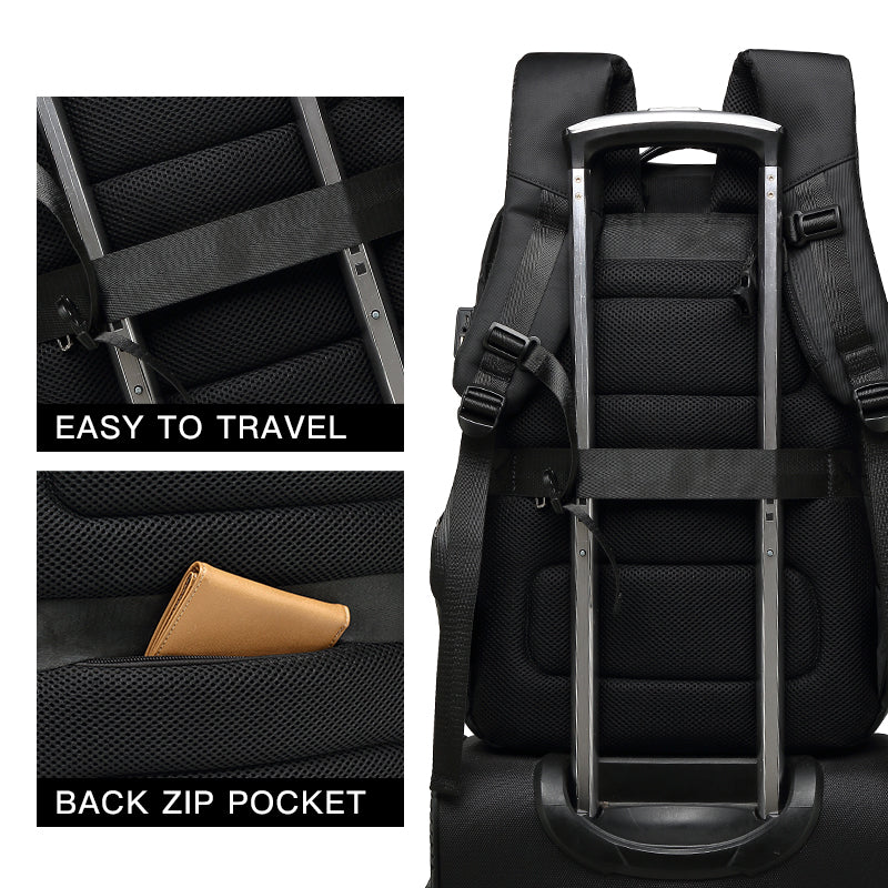 USB Business Luggage Computer Shoulder Men's Backpack