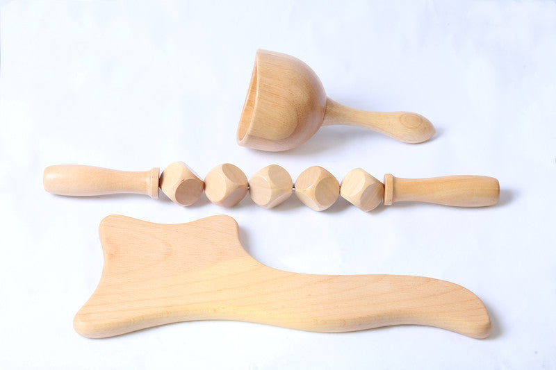 Mushroom Head Massage Scraping Board Set