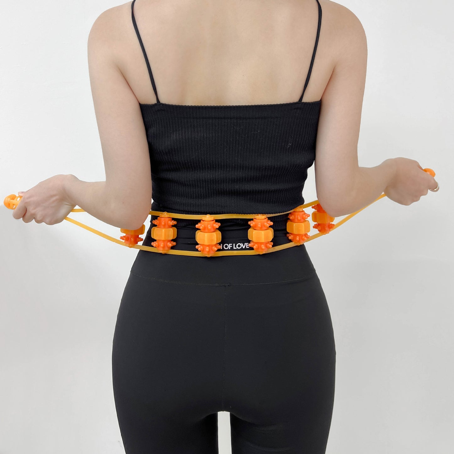 Pull Back Massage Roller Handheld Ball Dredge The Meridian And Relax The Body Ball Back Manual Roller Massage