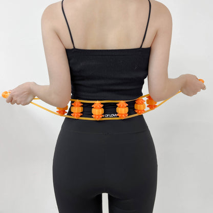 Pull Back Massage Roller Handheld Ball Dredge The Meridian And Relax The Body Ball Back Manual Roller Massage