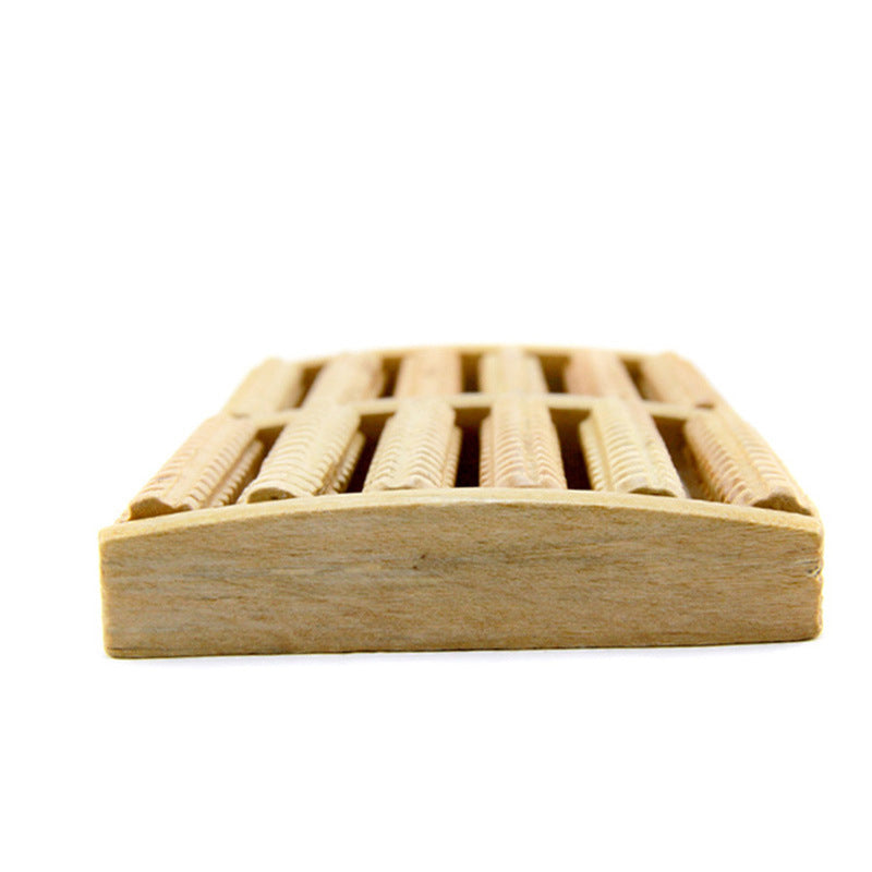 Foot Sole Wooden Roller Type Solid Wood Leg Massage