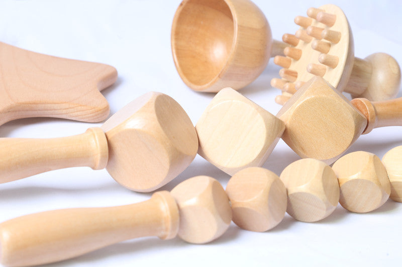Mushroom Head Massage Scraping Board Set
