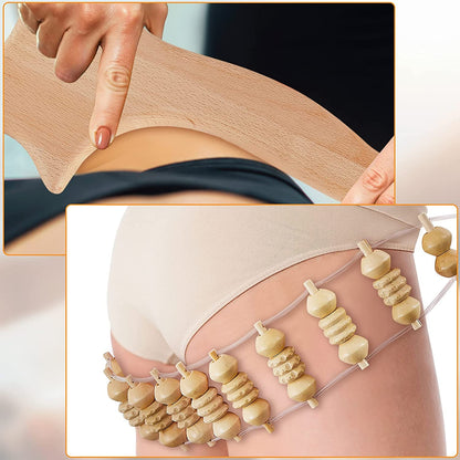 Mushroom Head Massage Scraping Board Set