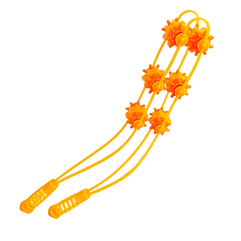 Pull Back Massage Roller Handheld Ball Dredge The Meridian And Relax The Body Ball Back Manual Roller Massage