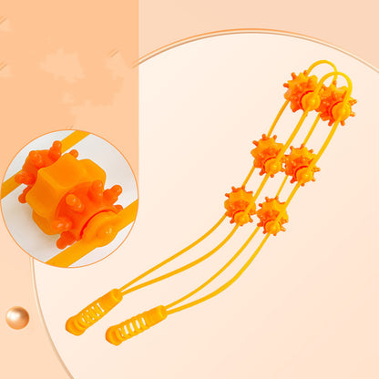 Pull Back Massage Roller Handheld Ball Dredge The Meridian And Relax The Body Ball Back Manual Roller Massage