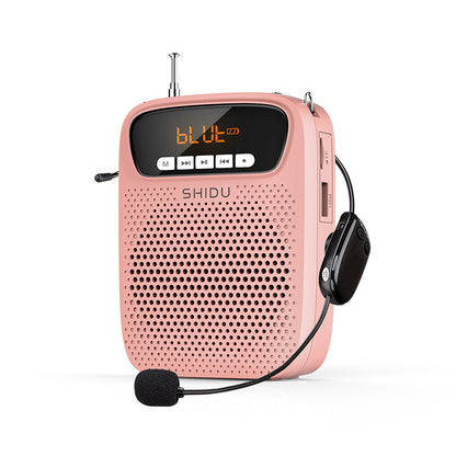 Bee Loudspeaker Special For Teachers Wireless Bluetooth Microphone Guide Outdoor Speaker Megaphone